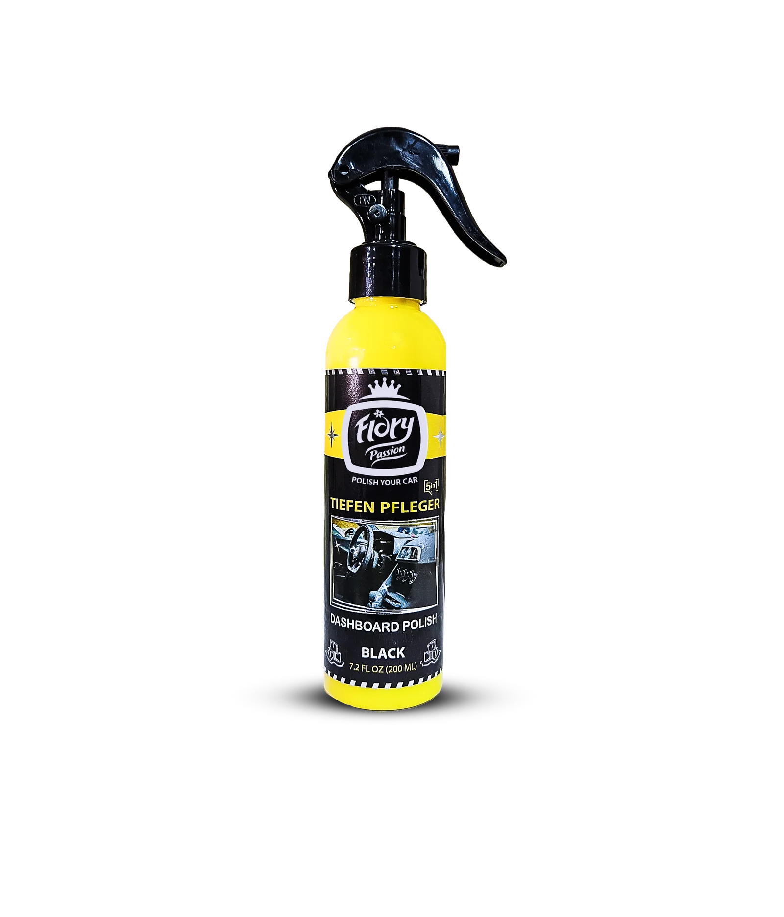 Flory 5-in-1 Dashboard & Leather Seat Polish with Ceramic Formula 200 g